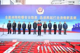 男子携气枪现身南屏步行街引关注