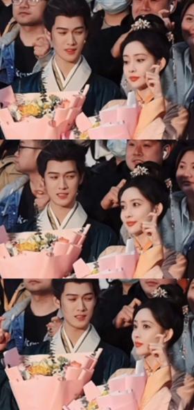 李昀锐10秒3次偷看孟子义,恋情疑似曝光?